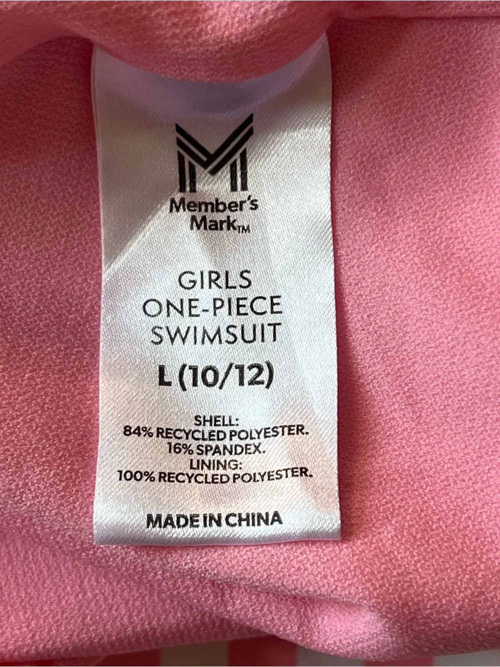 Member’s Mark Swimsuit - Youth Size 10/12